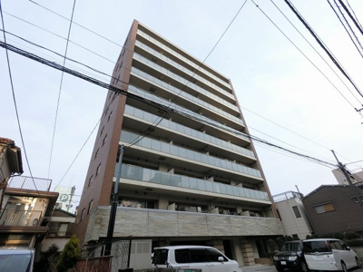 【外観】 | スタジオデン横濱大通り公園 | 総戸数１０２戸、平成２１年５月築、カードキー１枚でできる先進ライフ♪