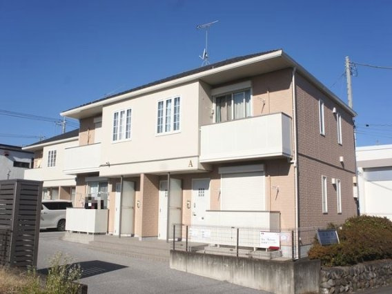 【外観】 | ボヌールA | オシャレでモダンなシャーメゾンの賃貸住宅♪