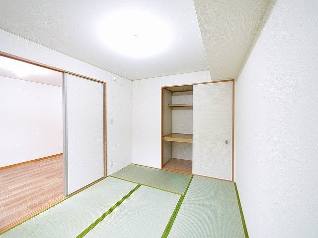 セジュール三笠Bの和室|和室があると、家にあたたかい雰囲気が生まれます