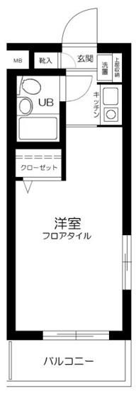 【間取り】 | スカイコート新宿落合第５