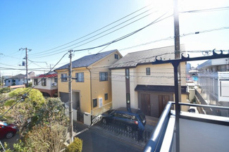 【展望】 | ワイドバルコニーからは開放的な景色が眺められます。