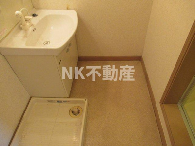 【洗面所】 | VILLA M's(ヴィラエムズ）（若江岩田賃貸） | 使いやすい洗面所です