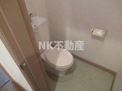 【トイレ】 | VILLA M's(ヴィラエムズ）（若江岩田賃貸） | トイレです