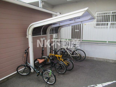 【その他共用部分】 | VILLA M's(ヴィラエムズ）（若江岩田賃貸） | 駐輪場です