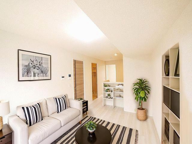 グランドール　ヴィラの居間・リビング|CGで家具等を配置したもので家具等は含まれません。