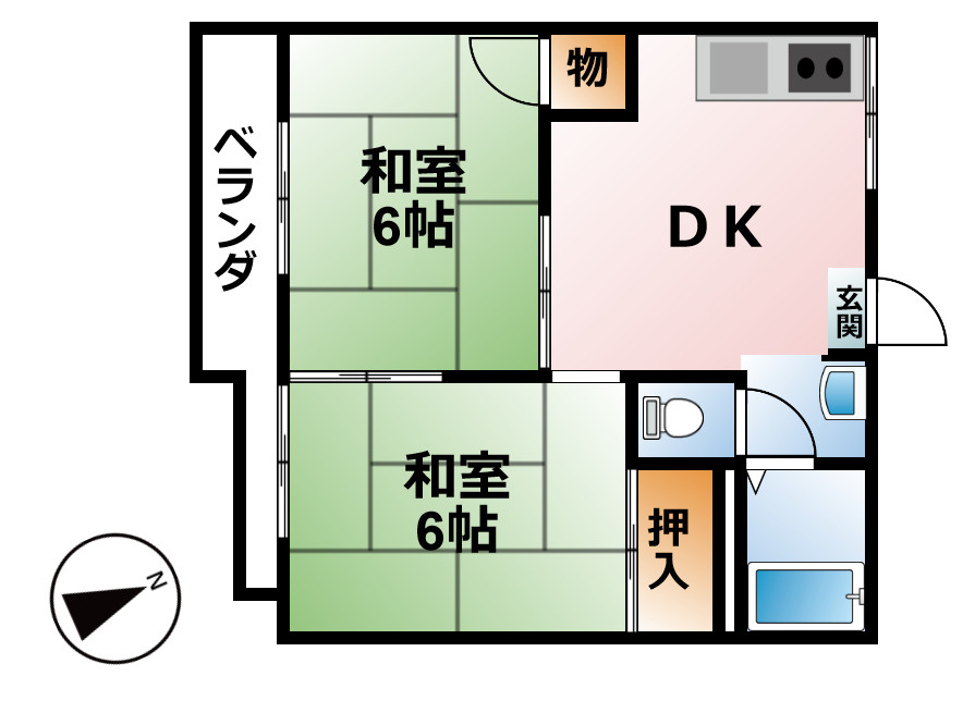 ハイツ板橋の間取り
