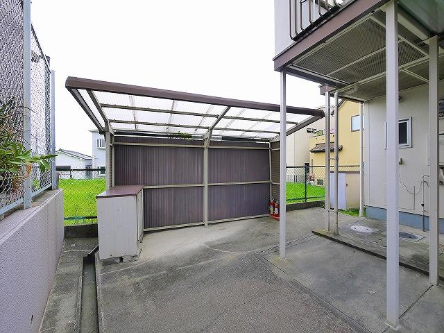 ハイツ学園前（3-8）のその他共用部分|自転車置き場