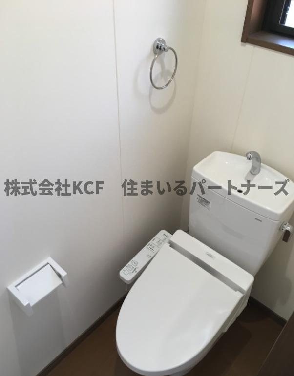 コーポ花水木のトイレ|清潔感のあるトイレです