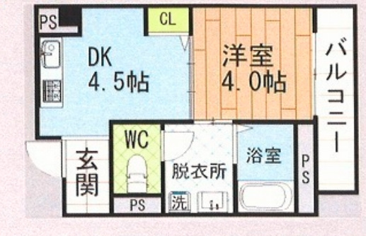 【間取り】 | メビウス難波WESTレジデンス