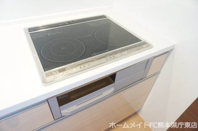 熊本市中央区萩原町のアパートのキッチン