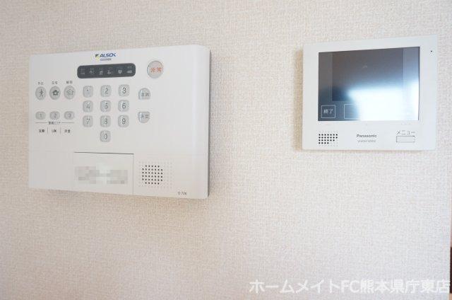 熊本市中央区萩原町のアパートのセキュリティ
