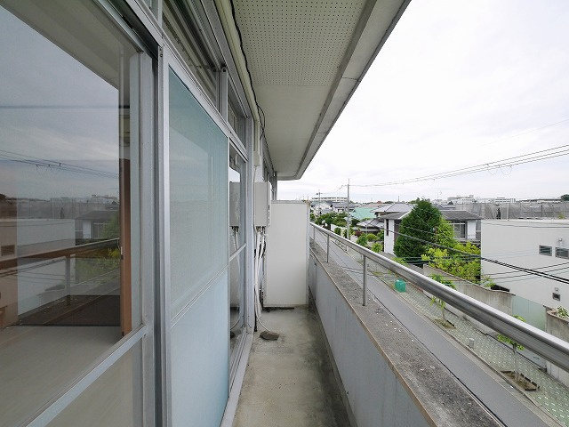 マンション　ヒライのバルコニー|バルコニー付きです