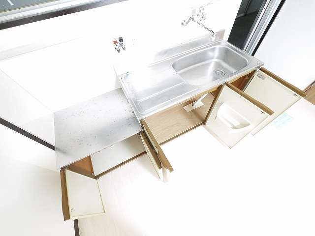 マンション　ヒライのキッチン|きれいなキッチンです