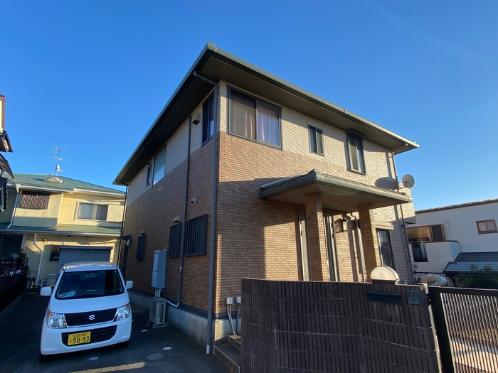 七林戸建貸家の外観|外はこのようになっています