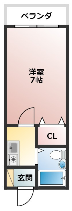 ウィル久保の間取り|イメージになります。