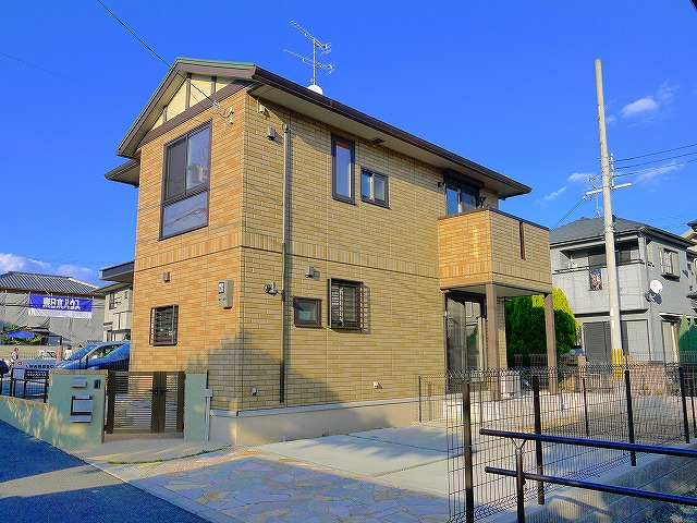 菅原町貸家の外観|落ち着いた雰囲気の外観です