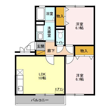 【間取り】 | メゾン一の坪