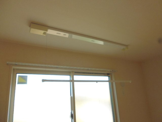 ヴィラ・ボヌールＢの設備|室内物干し