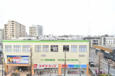 【展望】 | 府中ハイツ | 景色を遮るものがないと、陽の光を長い時間浴びられます。空気も澄んでいるように感じますね。