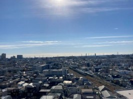 ザ・ミレナリータワー　サウスパークタワーの展望|14階南向き　陽当り・眺望良好　バルコニーからの眺望