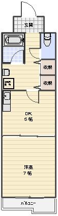 Ｋ’Ｓガーデンの間取り