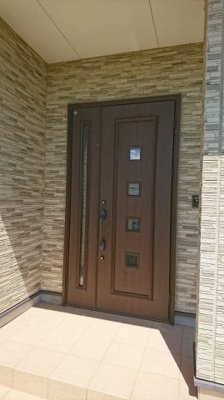 【玄関】 | 楢葉町戸建住宅 | 毎日通る玄関はこちらです