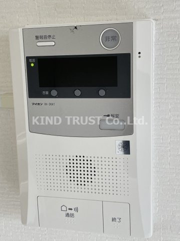 メゾン・エルミタージュのセキュリティ|モニター付きインターホンで安心