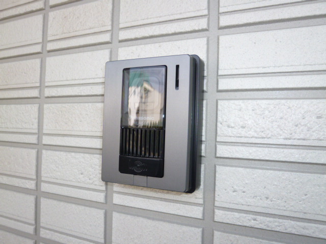 ラ・メージュ倉敷のセキュリティ|ＴＶインターホン（外部）