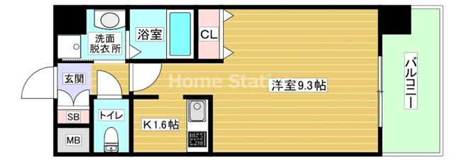 【間取り】 | プロシード大阪西バロンドール