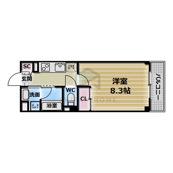 【間取り】 | ラウレア上小阪