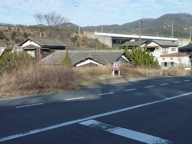 福江　売地の前面道路含む現地写真