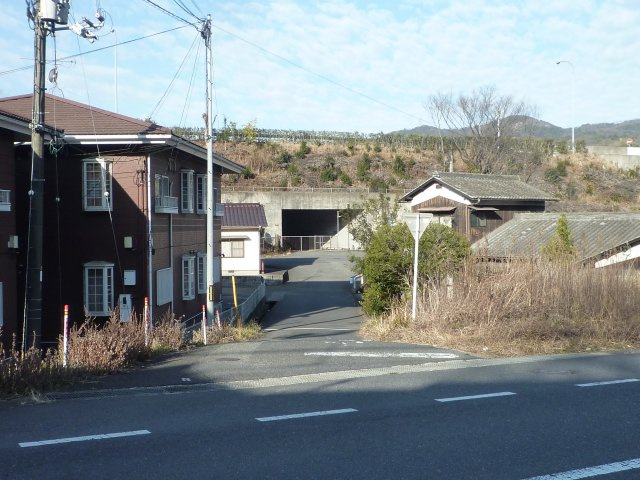 福江　売地の前面道路含む現地写真