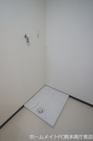 熊本市南区田井島１丁目の賃貸マンションの洗面所