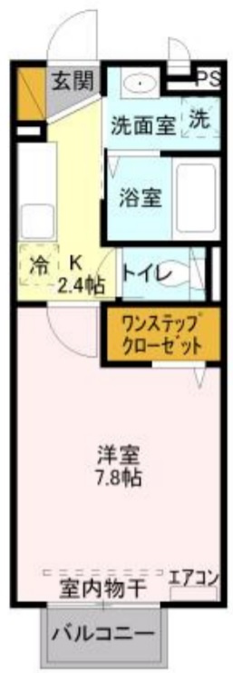 オン・ザ・ロード川越の間取り