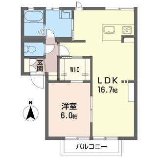【間取り】 | ハイツ池田Ｅ