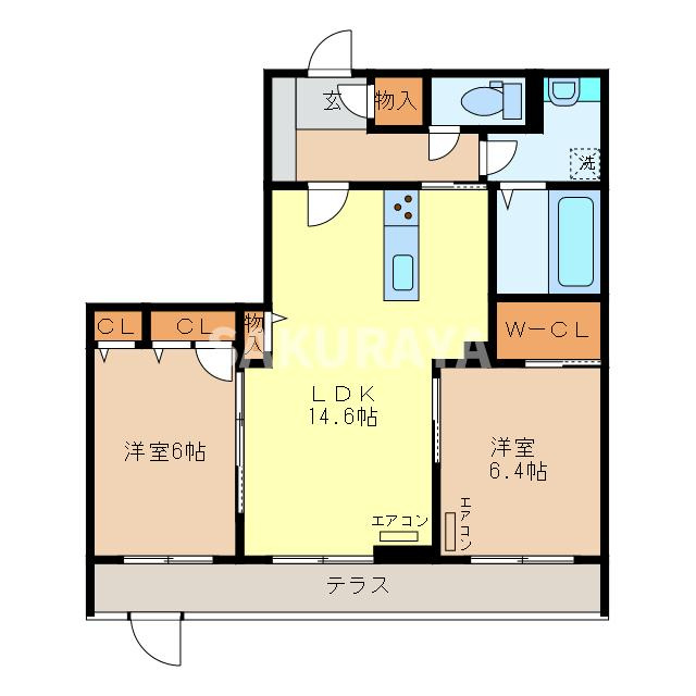 アリスティオの間取り