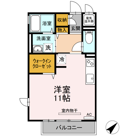 ルシードMの間取り