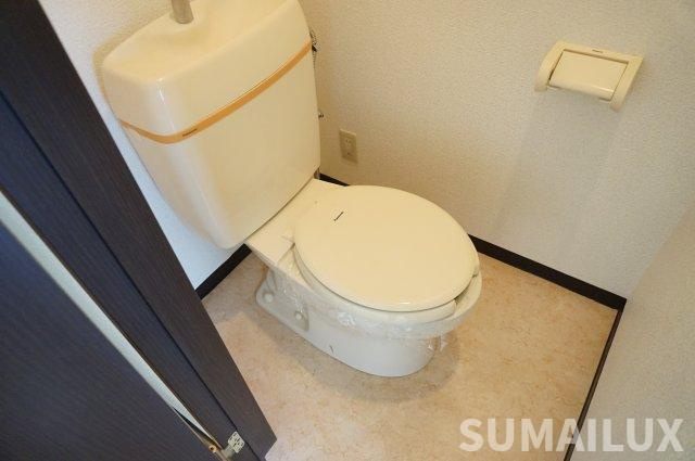 菊池郡菊陽町光の森５丁目の賃貸マンションのトイレ