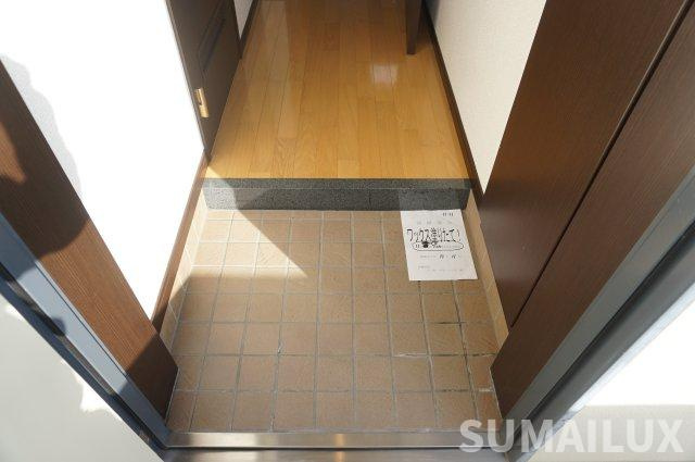 菊池郡菊陽町光の森５丁目の賃貸マンションの玄関
