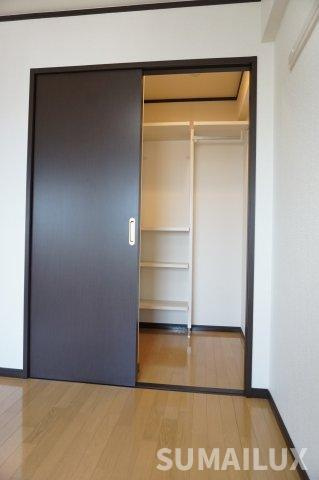 菊池郡菊陽町光の森５丁目の賃貸マンションの収納