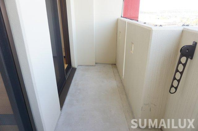 菊池郡菊陽町光の森５丁目の賃貸マンションのバルコニー