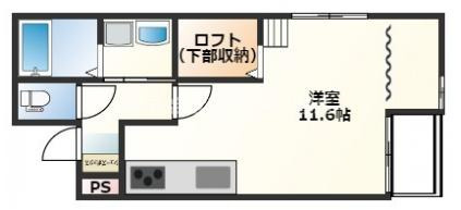 ラ・ルーチェ郡元　Ａ・Bの間取り