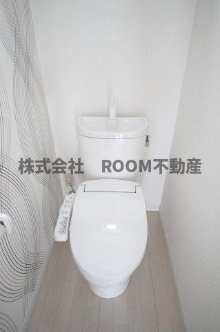 ラ・ルーチェ郡元　Ａ・Bの設備|清潔感のあるトイレです