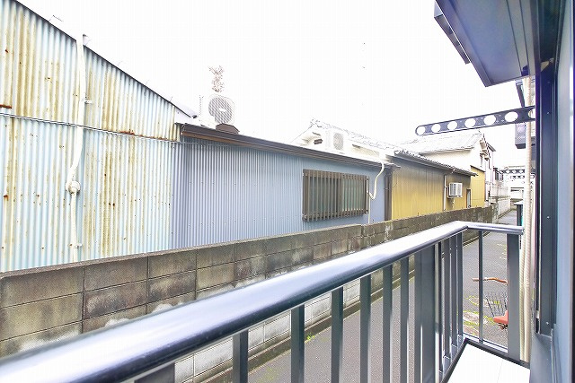 チェルヴォ（南新町）のバルコニー|陽当たり良好なバルコニーです