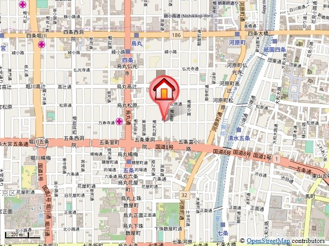 Stable万寿寺（ステーブル万寿寺）の地図