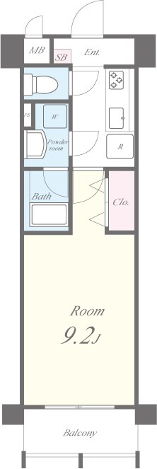 ファシルカワトの間取り
