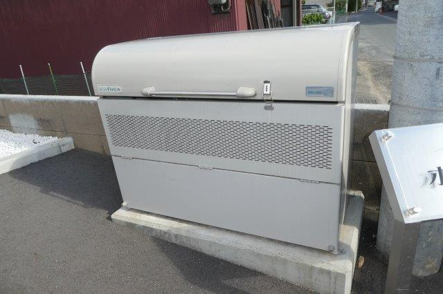 倉敷市日吉町のアパートのその他共用部分|敷地内ゴミTS・当番なし