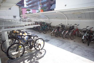 【その他共用部分】 | リラシオ西明石駅前 | 駐輪場