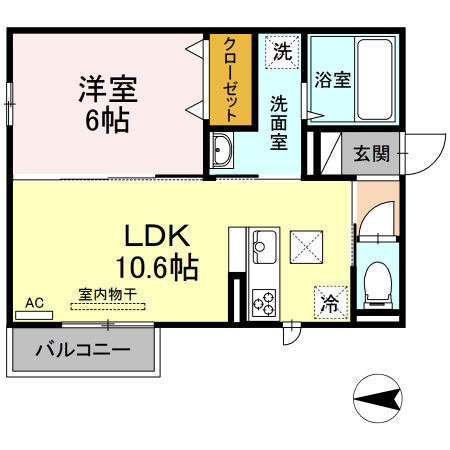 suuny（サニー）の間取り