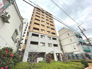 【外観】 | サンメゾン玉造ツインステージ | ◎「玉造」駅からわずか徒歩3分。
◎周辺に生活施設多く生活至便
◎ペット可能（規約あり）ですので大切な家族と一緒に住めます！